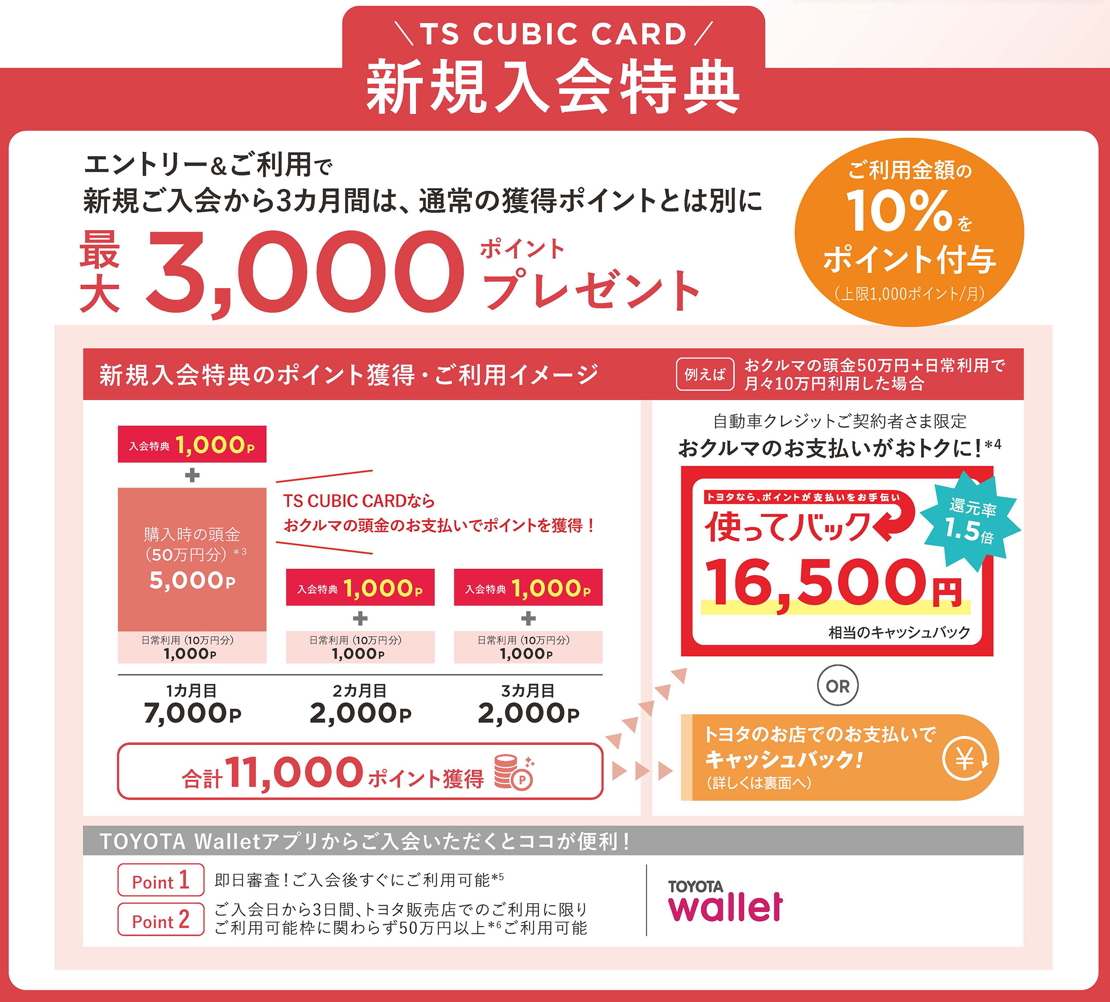 TS CUBIC CARD | 岩手トヨタ