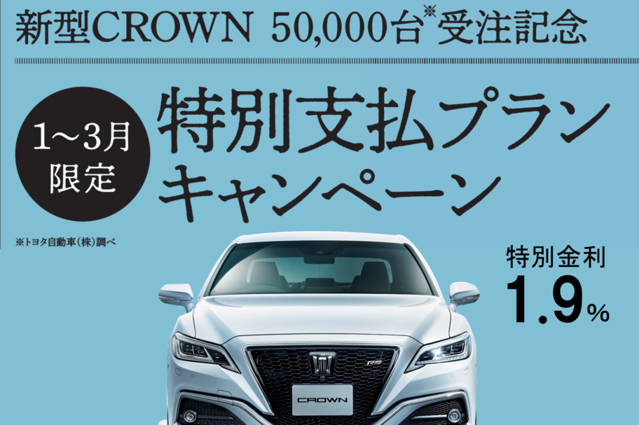 クラウン低金利